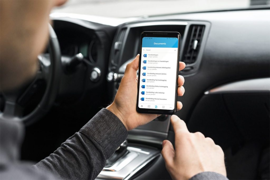 Involv mobile mockup