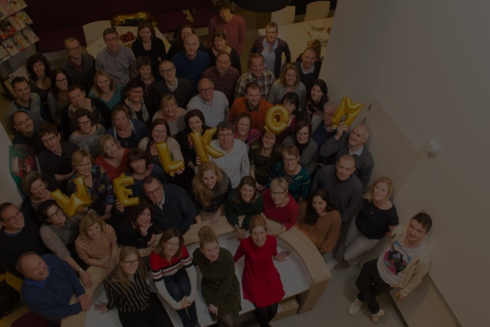 Team van de NGO Kom op tegen Kanker