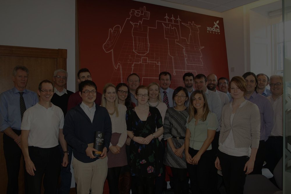 Ingenieurs van energie-adviesbureau Xodus Group