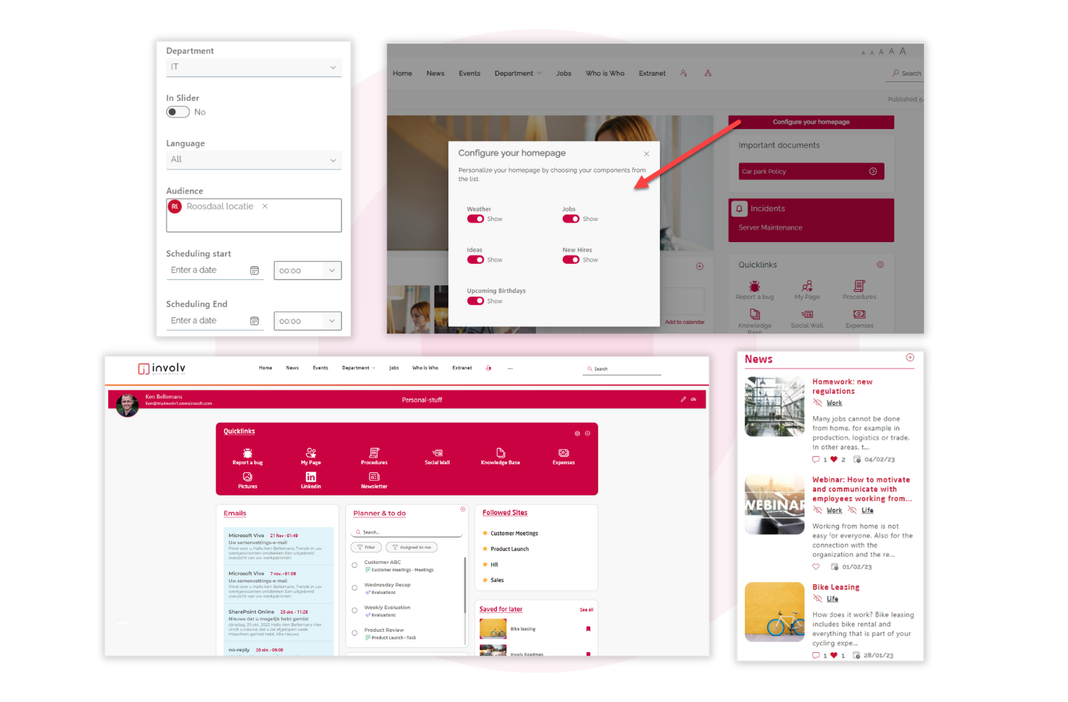 involv-intranet-personalize-your-intranet