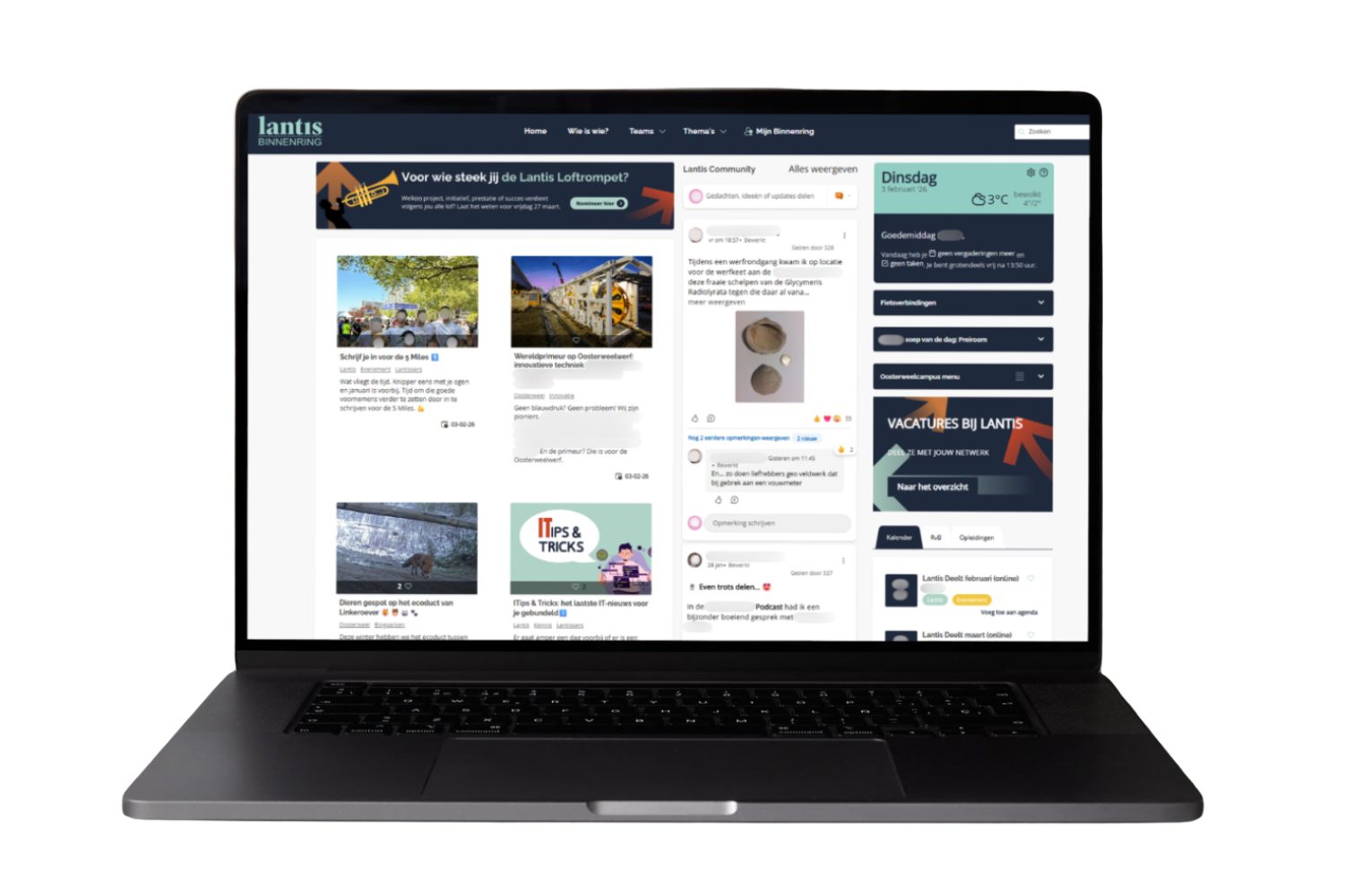 L'intranet de Lantis