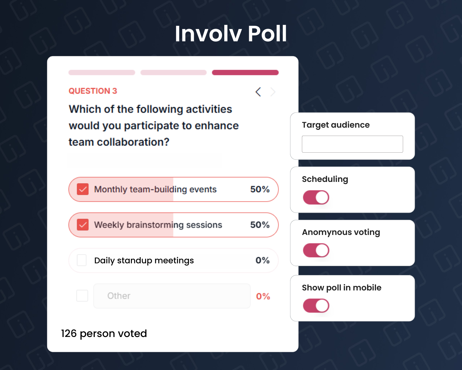 Involv poll